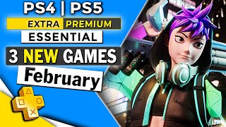 3 NEW PS Plus Essential Extra Premium Games February 2024 [upl. by Jeremie145]