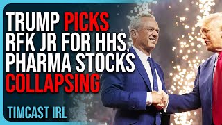 Trump Picks RFK Jr For HHS Pharma Stocks COLLAPSING After Announcement [upl. by Sidras]