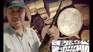 Metal Detecting a Wild West Stage Stop Finding Guns and BIG Silver coins [upl. by Luht]