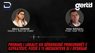 Pronari i lokalit ku qëndrojnë prokurorët e gjykatësit pjesë e 11 incidenteve si i dyshuar [upl. by Odlaumor]