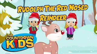 Rudolph The Red Nosed Reindeer  The Countdown Kids  Kids Songs amp Nursery Rhymes  Lyric Video [upl. by Dric433]