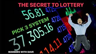 Lottery Strategy Secret To Win Pick 3 Method Part 1 [upl. by Afinom]