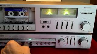 Onkyo ta1500  Onkyo tx20 [upl. by Niabi]