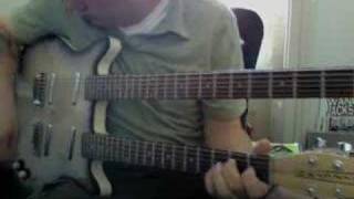 Danelectro Double Neck Guitar Demo [upl. by Nauqaj]