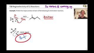 Regiochemistry and Stereochemistry of E2 Elimination [upl. by Jary588]