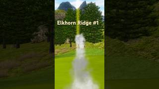 Elkhorn Ridge Hole 1 one better Eagle stinger with a 2 iron Javelin from 88 yards [upl. by Nimsaj]