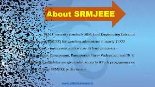 SRM University  SRMJEEE Score Card Admission [upl. by Finnie86]