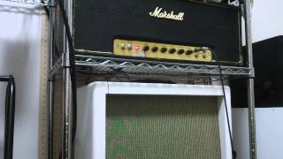 1966 Marshall Super100 Kerry wright 1×12 [upl. by Mackenzie22]