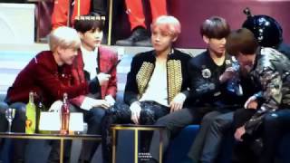 161202 BTS JM playing with 360VR cam [upl. by Ainekahs]