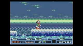 Quackshot  Starring Donald Duck Sega Mega Drive 9  Back to South Pole [upl. by Salomo]