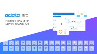 Hosting FTP amp SFTP Servers in CData Arc [upl. by Bronwen]