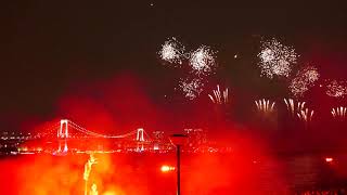 Scene from Toyosu’s Star Island 2019 fireworks Part 3 of 4 RAW VIDEO [upl. by Lleirbag782]