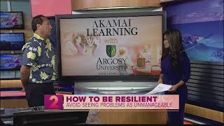 Argosy University Officials Offers Tips on Resiliency [upl. by Anilev]