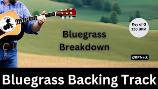 Bluegrass Breakdown Bluegrass Backing Track [upl. by Chad]