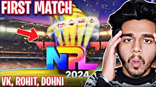 VIRAT DHONI And Rohit IN RCB  WCC3 NPL 2024 HARD MODE [upl. by Ahsinak]