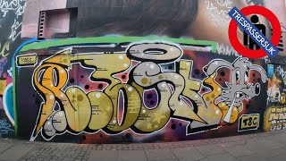 LONDON GRAFFITI  WALL SESSIONS  EBOT S6E4 [upl. by Virgy]