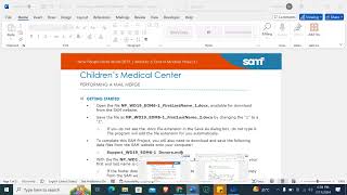 Word Module 6 End of Module Project 1  New Perspectives Word 2019  Children’s Medical Center [upl. by Inimak]