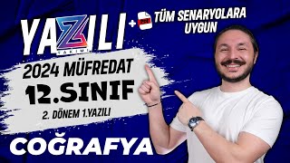 12sınıf coğrafya 2dönem 1yazılı [upl. by Minny616]