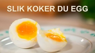 Hvordan koke egg  Smilende egg [upl. by Noxaj582]