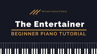 🎹The Entertainer Piano Tutorial  Scott Joplin  Online Piano Lesson🎹 [upl. by Horter]