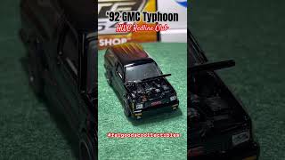 164 Scale 1992 GMC Typhoon HWC Redline Club Exclusive [upl. by Aneek260]