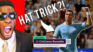 RONALDOS FIRST HAT TRICK  FIFA 21 MANAGER CAREER MODE 17 [upl. by Buffy922]