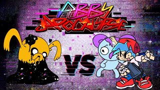 Brotherly Love Instrumental  FNF Pibby Apocalypse Jake VS BF amp Pibby Glitch FNF Mod [upl. by Icnan]