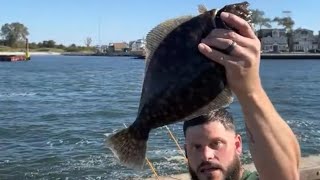 Live Fluke Fishing Manasquan Inlet  21 Fluke biggest caught 175” fishing newjersey [upl. by Rehpoitsirhc]