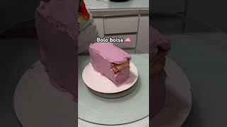 Bolo bolsa docedebanana bolo comofazerdocedebanana cake bolodebanana [upl. by Gwenneth]