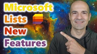 How to use the new Microsoft Lists features New Feature 2024 [upl. by Ecirtnas]