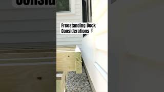 Considerations for Building a Freestanding Deck [upl. by Aloise762]