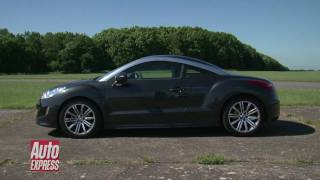 Peugeot RCZ vs Honda CRZ  Auto Express [upl. by Anelyak]