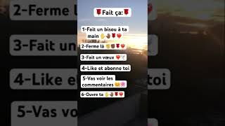 Fait un vœux ❤️ voeux music abonnetoi [upl. by Alil]