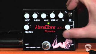 Video Review  Metal Pedals Hard Core XXX Distortion [upl. by Corvin]