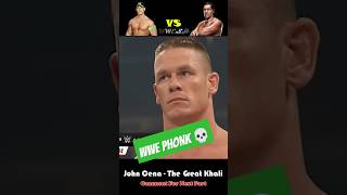 John Cena vs The Great Khali  WWE Phonk Edit 💀 wwe skull phonk johncena [upl. by Etnahc]