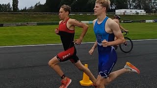 Weald Tri Juniors take on the Mallory Park triathlon Inter Regional Championships and Grand Final [upl. by Adnim49]