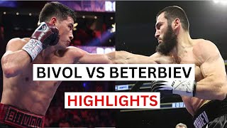 Dmitrii Bivol vs Artur Beterbiev Highlights amp Knockouts [upl. by Shakti]