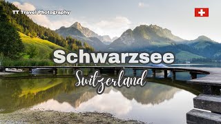 SCHWARZSEE Switzerland  Enjoy the beautiful scenery around the lake  TT Travel Photography [upl. by Nwahsram]