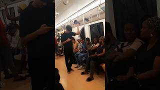 Qatar metro  metro qatar train viralvideo [upl. by Aivatra945]