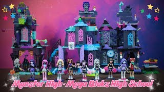 Monster High  Mega BloksMega Construx High School [upl. by Ennaeirrac681]