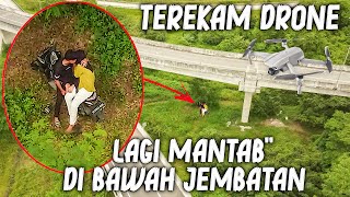 Terekam Drone Bocil Lagi Mantab Mantab Dibawah Jembatan TOL [upl. by Elsworth222]