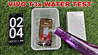 VIVO T3x WATER TEST [upl. by Joashus]