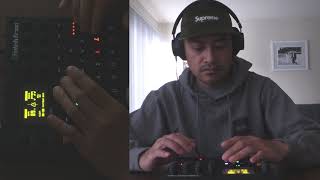 Freddie Joachim  creating beat on Elektron Digitakt [upl. by Brian]