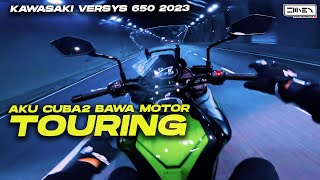 HAMPIR AKU HAMPIR TERACUN DENGAN SEGMEN TOURING   Kawasaki Versys 650 2023 Malaysia 4K [upl. by Nollat794]