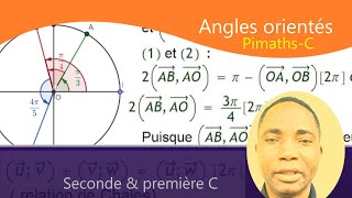 Angles orientés propriétés élémentaires [upl. by Marcela416]