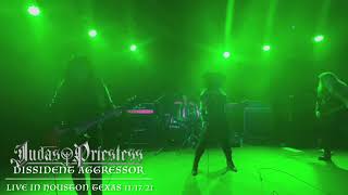 Judas Priestess  Dissident Aggressor Judas Priest song Live in Houston Texas 111721 [upl. by Malley]