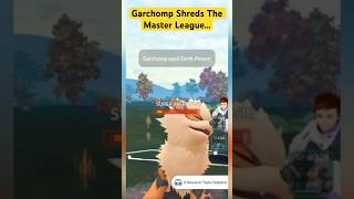 Garchomp SOLOS Every Pokémon in The GBL pokemon pokemongo pokemongopvp brandontan91 [upl. by Shirleen]