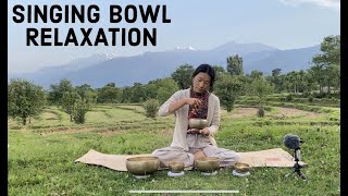 SINGING BOWL  RELAXATION  INSOMNIA  15 MIN [upl. by Sulakcin]