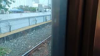 LRT 1 4G Mitsubishi CAF 13000 Series From EDSA to Monumento [upl. by Femi]