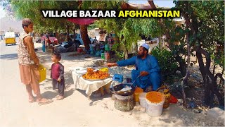 Vibrant Village Bazaar in Afghanistan A Tapestry of Culture Commerce and Community  4K [upl. by Eversole]